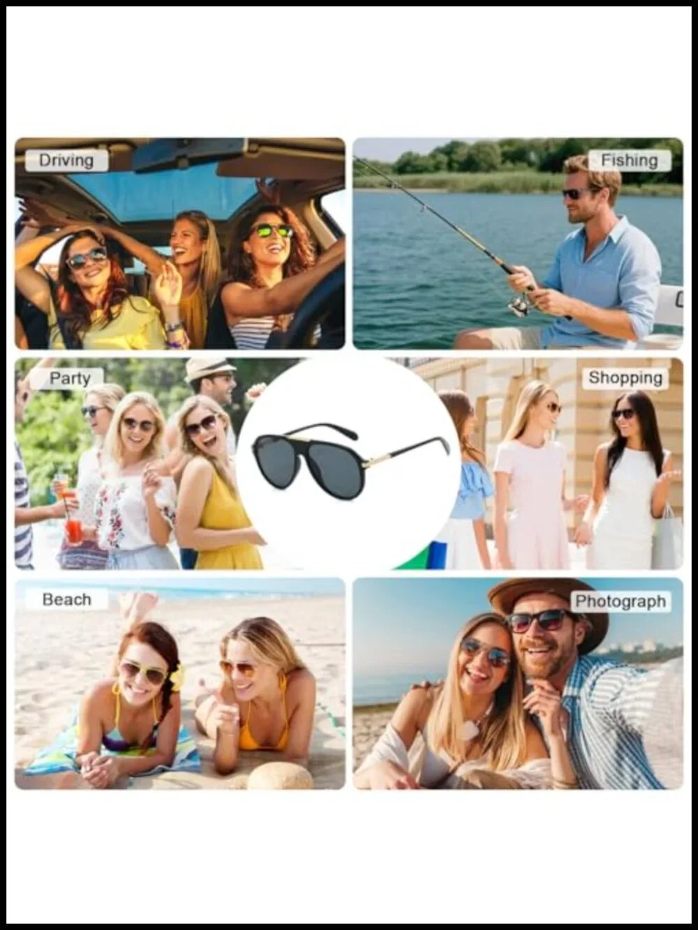 Retro Double Bridge Pilot Sunglasses UV400